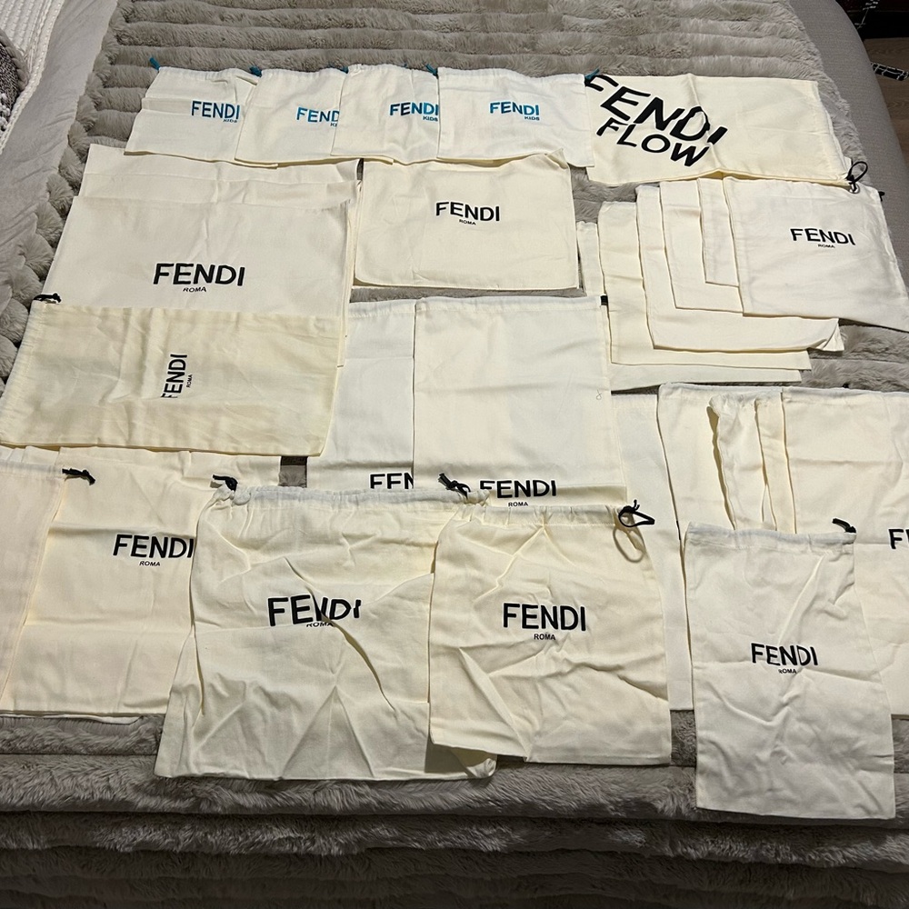 Fendi Dust Bags - huge bundle